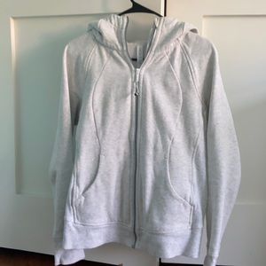Lululemon grey hoodie size 8